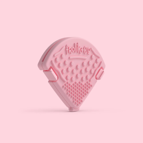 Dusty Rose Toothi Teether – Gentle Teething Relief – Frolik+Co