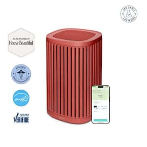 The Air Purifier 3-in-1, Ultra-Quiet, Medical Grade, True HEPA Filter, AHAM Verifide, Up to 975 Sq Ft, in White