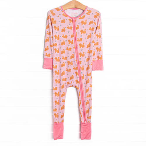 Snuggle Pup Bamboo Zippy Pajama, Pink – Stitchy Fish