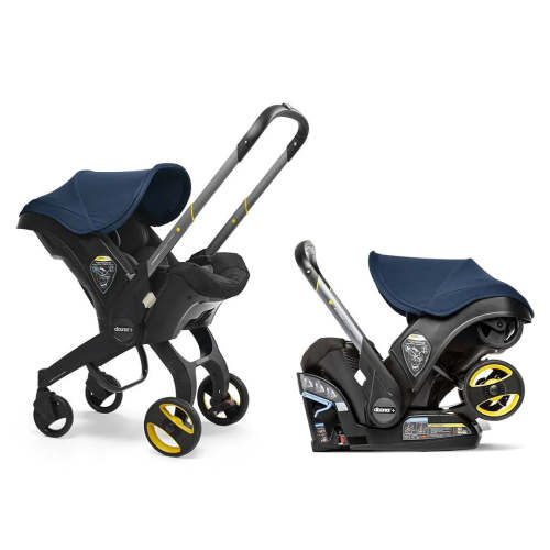 Doona Infant Car Seat & Stroller - Deep Blue