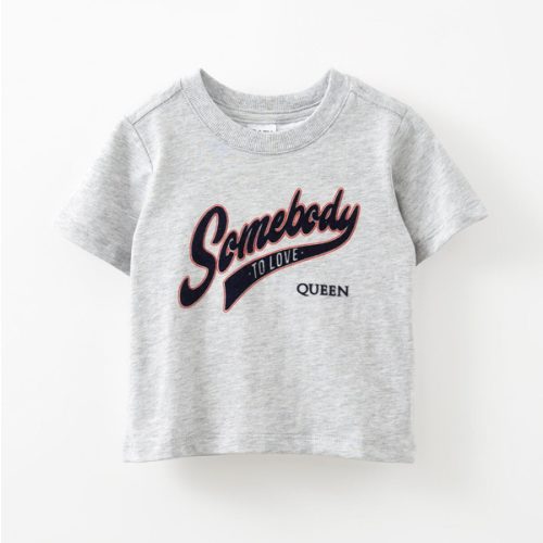 Baby Grey Queen Short Sleeve Graphic Print Tee | Cotton On Kids United States