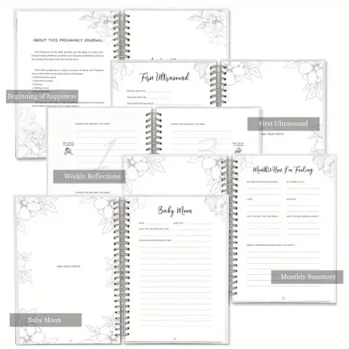 82pages pregnancy journal memory book pregnancy book gift - Temu