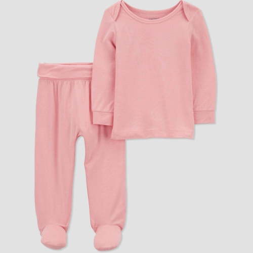 Carter's Just One You® Baby Girls' 2pc Top Bottom Set - Pink 9M