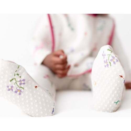 Wildflowers Zippered Footie - Bamboo Little | Maisonette