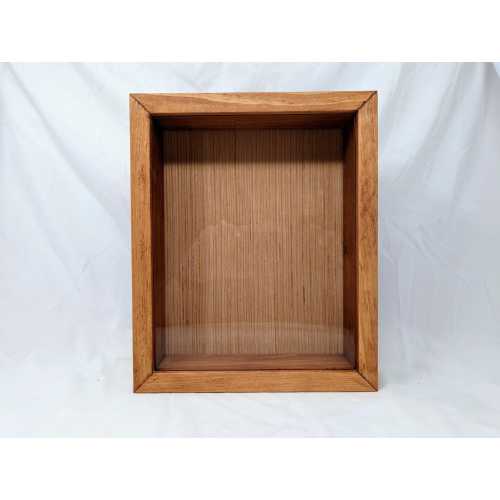 Rustic Pine Wood Shadow Box: 9x11 (inside) Keepsake Display