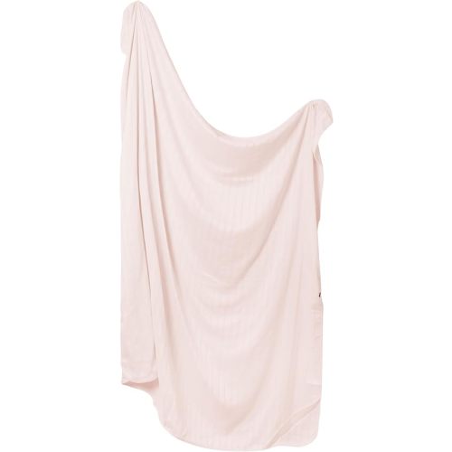 KYTE BABY Rayon Made from Bamboo Muslin Swaddle Blanket, Soft & Breathable, Blush