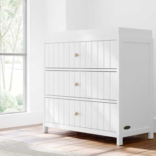 Graco Teddi 3 Drawer Chest with Changing Topper