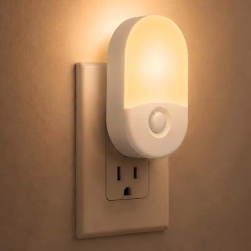 L LOHAS LED Night Lights Plug into Wall, [2 Pack] LED Dimmable Night Light