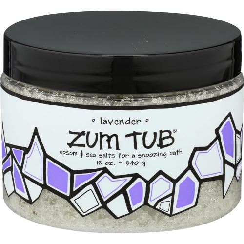 Indigo Wild Zum Tub Epsom Salt Blend, Lavender, 12 Ounce