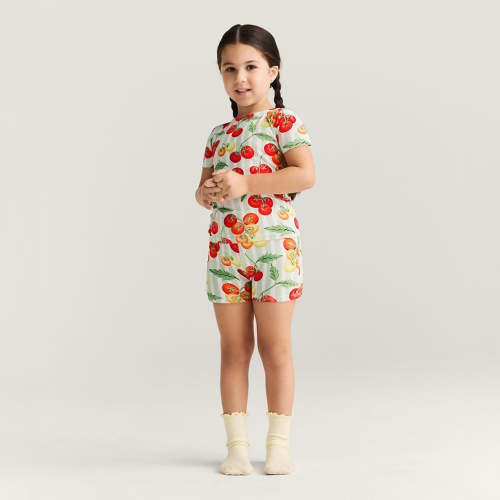 Cherry Tomatoes Classic Pajama Short Set