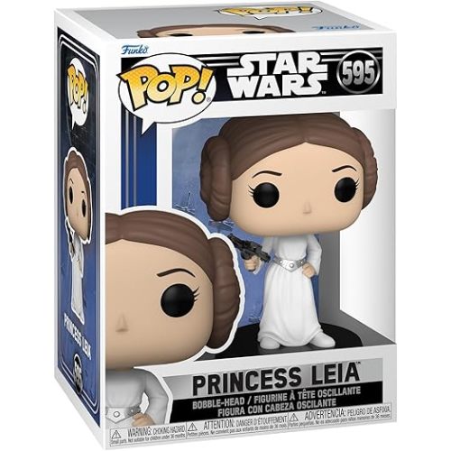 Funko Pop Star Wars: Star Wars New Classics - Princess Leia - Collectable Vinyl Figure - Gift Idea - Official Merchandise - Toys for Kids & Adults - Sci-Fi Fans - Model Figure for Collectors