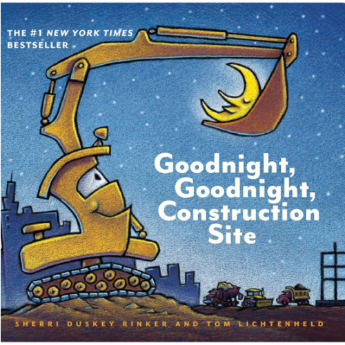 Goodnight, Goodnight Construction Site (Board Book for Toddlers, Children's Board Book)