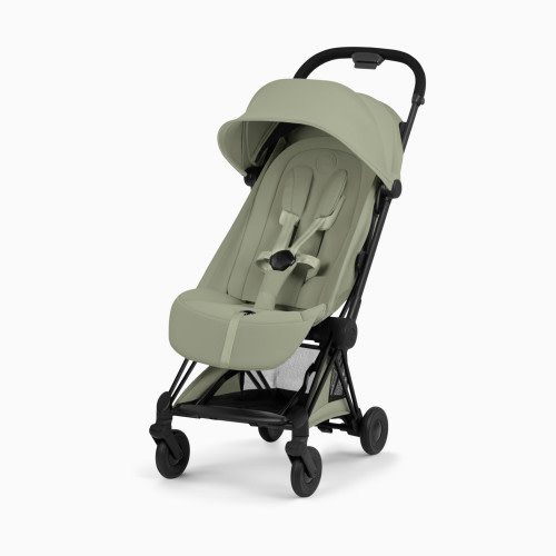 Cybex Coya Stroller - Style Collection - Matte Black Frame/Sage Green Lux Seat