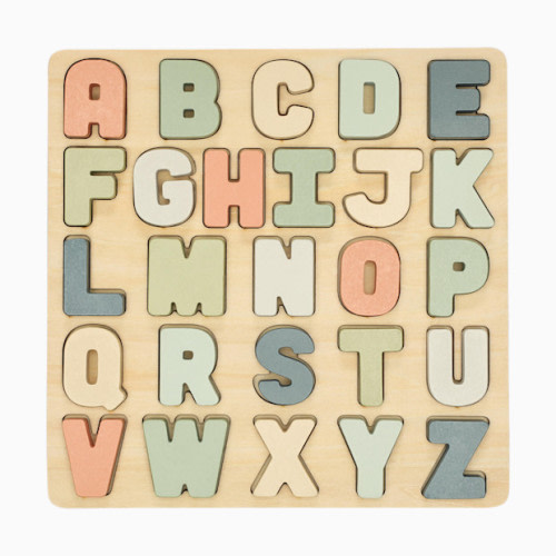Wooden Alphabet Puzzle Board