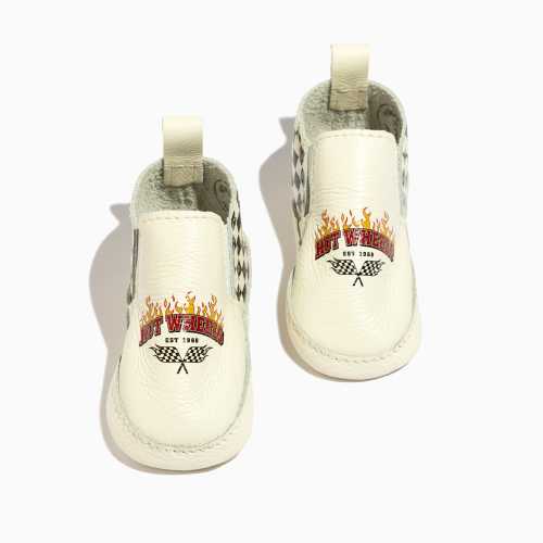 Hot Wheels™ Checkered Slip On Baby Shoes – Freshly Picked