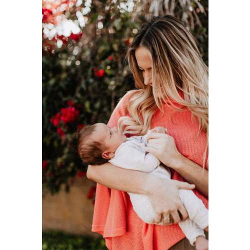 Coral Cocoon Nursing Cover
