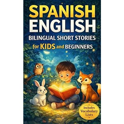 Spanish-English Bilingual Short Stories for Kids and Beginners: Fun and Easy 5-Minute Bedtime Stories to Build Vocabulary and Confidence