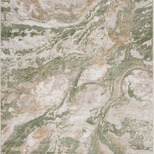 Lively Marble Green Area Rug | Medium Pile Marble Area Rug