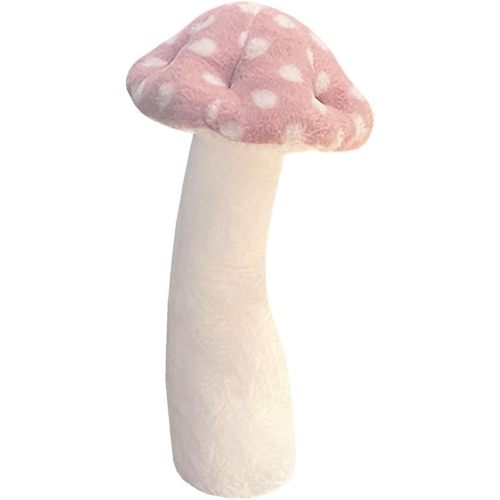 Hofun4U Mushroom Plush Pillow - 39 inch Mushroom Shaped Stuffed Long Pillow - Mushroom Stuffed Pillow - Christmas Birthday Sofa Home Decoration (Pink)