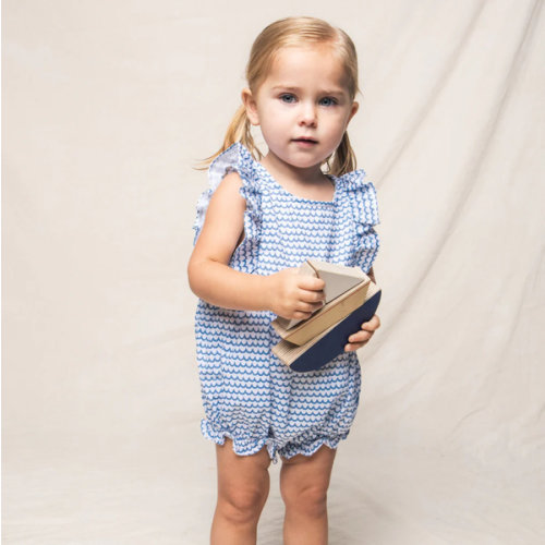 Children’s La Mer Ruffled Romper | Over The Moon