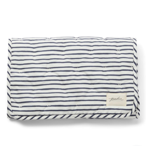 Striped On the Go Portable Changing Pad