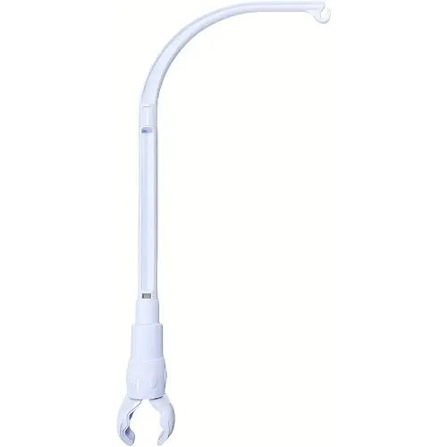 DIY 23 inches Crib Mobile Arm Nursery Mobile arm Baby Mobile Hanger, Mobile arm for Crib,The Claw Part can be Adjusted Width,DIY Toy Decoration (Crib Mobile Arm)