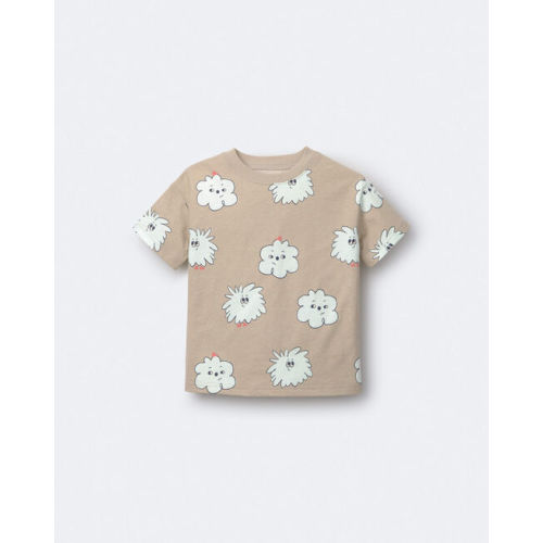 Toddler Squish Character Relaxed Graphic Tee - Khaki - Otter Avenue | Carter's