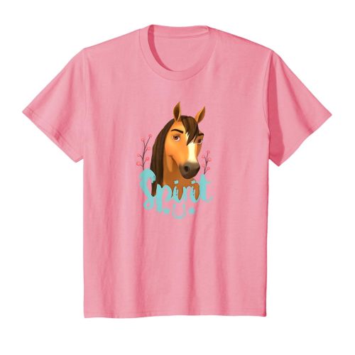 Kids DreamWorks Spirit Riding Free -Spirit Horseshoe Kids T-Shirt