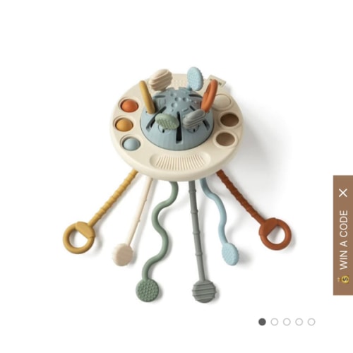 UFO Silicone Pulling Toy