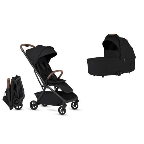 Silver Cross Nia Compact Travel Stroller and Bassinet Bundle