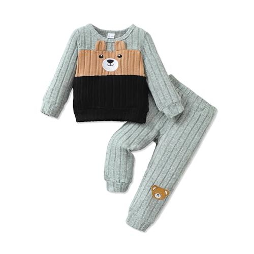 NZRVAWS Toddler Baby Boy Clothes Infat Outfit Pants Set 0 Month-4 Years | Skin-friendly fabric;Different design styles;Multiple code segments available for selection;Suitable for multiple scenarios