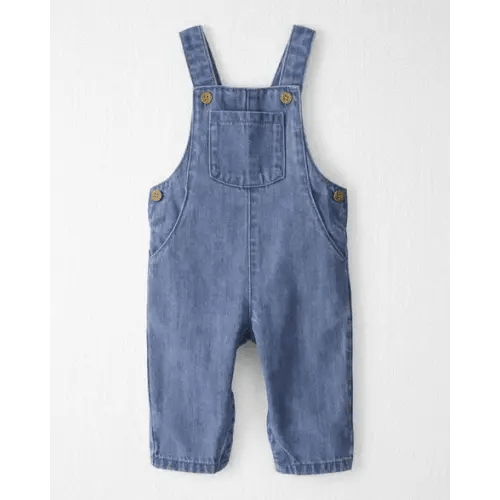 Baby Organic Cotton Denim Overalls - Little Planet | Carter's