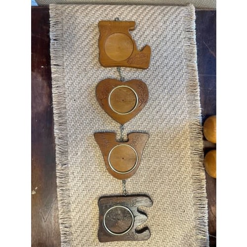 Vintage wooden “love” frame