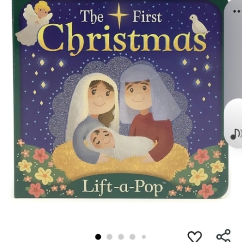 Amazon.com: The First Christmas: Lift-a-Pop Pop-Up Nativity Board Book for Christians to Celebrate the Birth of Baby Jesus - Holiday Gift For Babies and Toddlers: 9781680522310: Holly Berry-Byrd, Cottage Door Press, Morgan Huff: Books