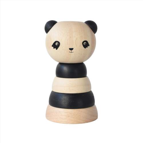 Wood Stacker - Panda Stacking Toy | Wee Gallery – EasyTot
