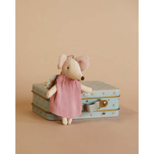 Maileg Angel Mouse in Metal Suitcase– Odin Parker