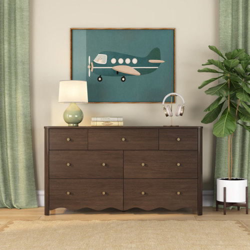 Viv + Rae™ Sutton 7 Drawer Dresser, Pecan | Wayfair