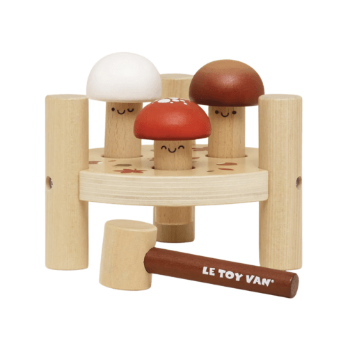 Le Van Toy Inc Woodland Mushroom Hammer Game | Acorn Toy Shop