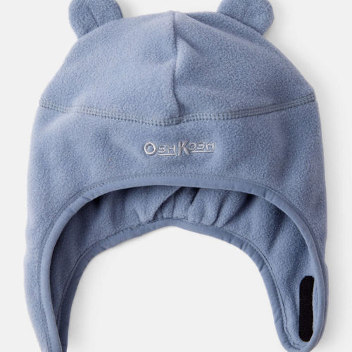 Grey Baby Boy Polar Fleece Hat - Grey | Carter’s Oshkosh Canada