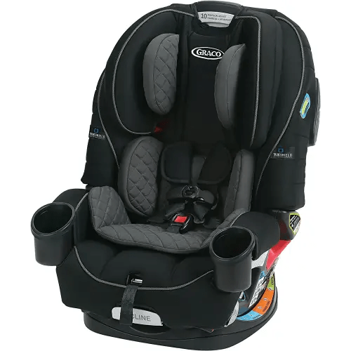 Graco 4Ever 4 in 1 Car Seat, Featuring TrueShield Side Impact Technology, Adjustable Harness System, Ideal for Newborns, Infants, Toddlers & Kids