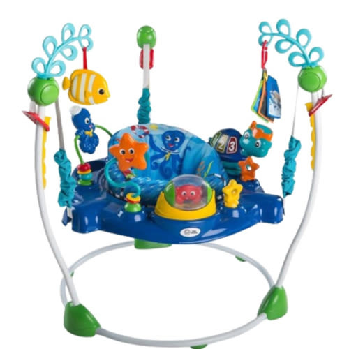 Baby Einstein Neptune's Ocean Discovery Activity Jumper, Ages 6 months +, Max weight 25 lbs., Unisex