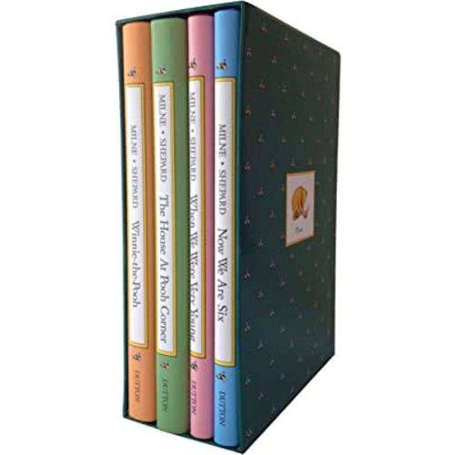 Pooh's Library: Winnie-The-Pooh, The House At Pooh Corner, When We Were Very Young, Now We Are Six (Pooh Original Edition)