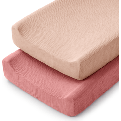 Muslin Changing Pad Cover, Pack of 2