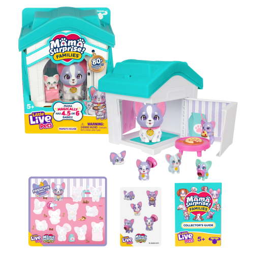 Little Live Pets mama surprise families, mama's house pack, over 80 to collect, ages 5+