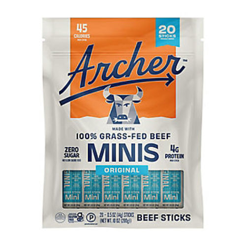 Archer Meat Snacks Original Mini Beef Sticks, 20 ct./0.5 oz.
