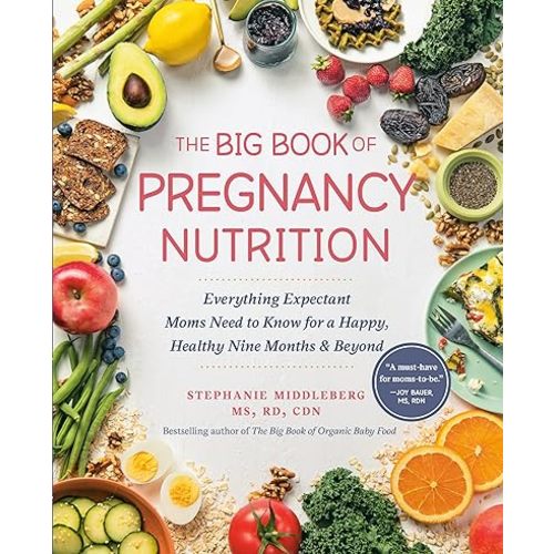 The Big Book of Pregnancy Nutrition: Everything Expectant Moms Need to Know for a Happy, Healthy Nine Months and Beyond Paperback – April 30, 2024