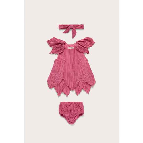 BABY PETAL DRESS & BLOOMER - ROSETTE