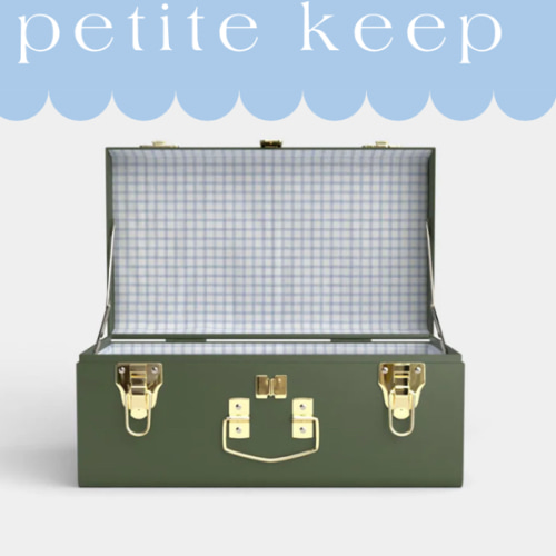 Mini Trunk - Green | Petite Keep