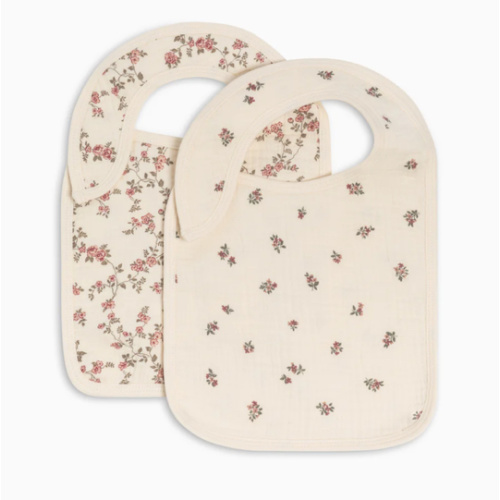 2-Pack Muslin Bibs