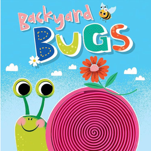 Backyard Bugs - Touch and Feel Board Book - Sensory Board Book (Touch & Feel Sensory Board Books for Baby & Toddler Time)